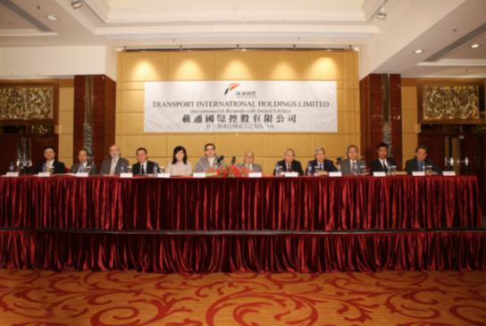 
TRANSPORT INTERNATIONAL HOLDINGS LIMITED
2010 ANNUAL GENERAL MEETING
